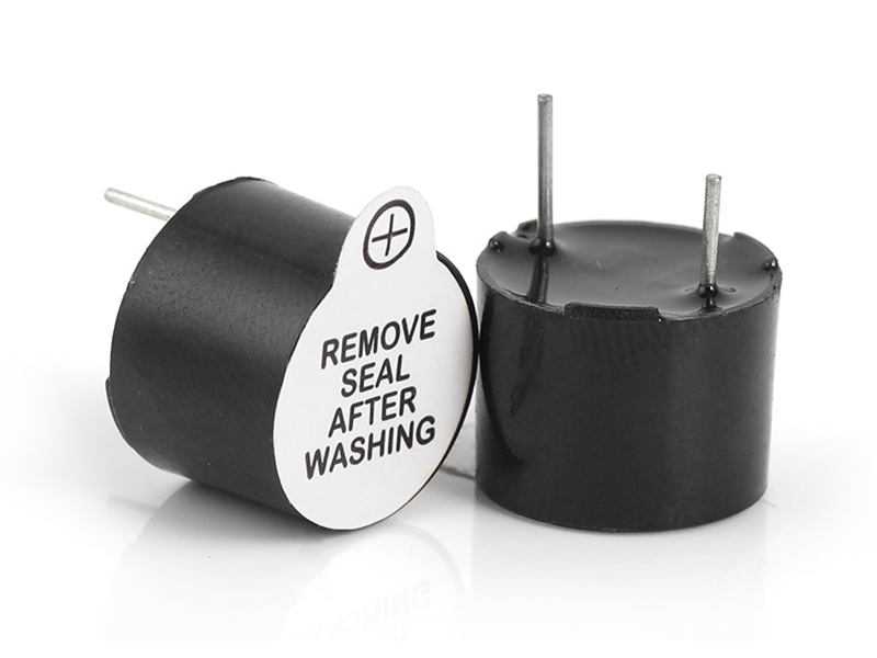 XCL-12095BZ Magnetic Active Buzzer Pin Type 12V 2500Hz Φ12x9.5 mm